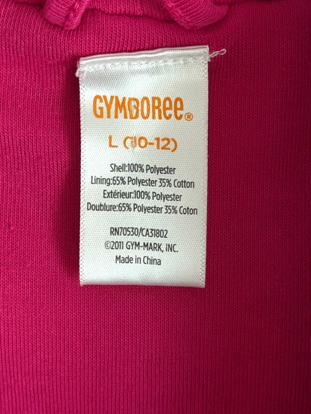 Gymboree Girls Raincoat with beautiful flower pattern - Picture 7 of 13